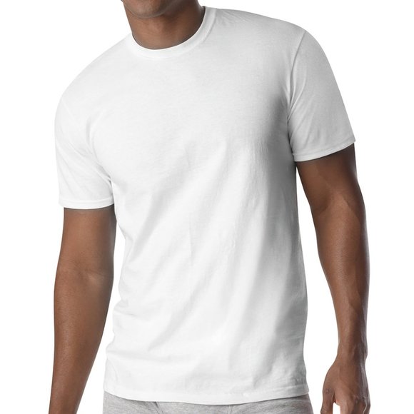 hanes men's slim fit t shirts